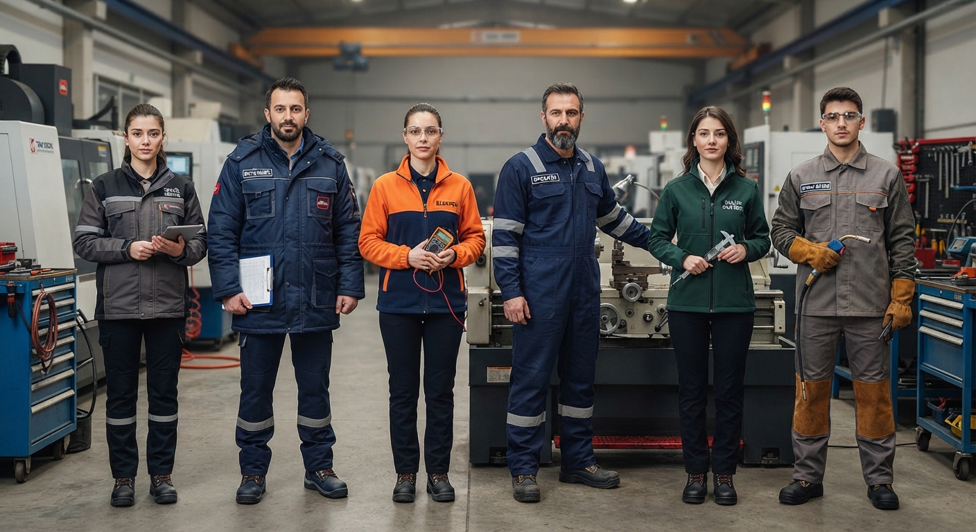 İş Mont, İş Kaban, İş Polarları ve İş Elbiseleri - Personel Elbiseleri
